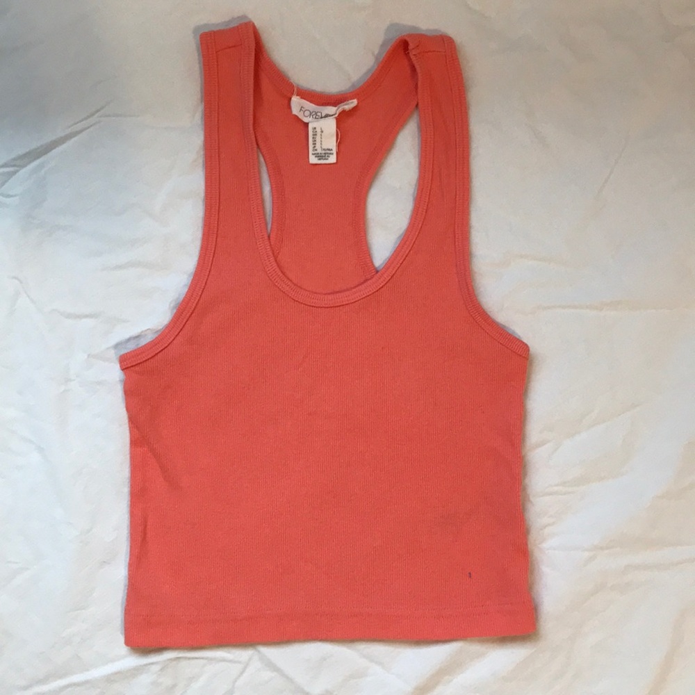Pink crop top